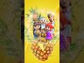 Great cocomelon family in pineapple 🍍 #shorts #youtubeshorts #viral #funnyshorts