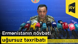 Ermənistanın növbəti uğursuz təxribatı