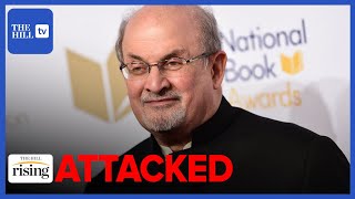 Author Salman Rushdie STABBED At Speaking Event, Iran Says He 'INSULTED ISLAM'