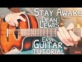 Stay Awake Dean Lewis Guitar Tutorial // Stay Awake Guitar // Guitar Lesson #676