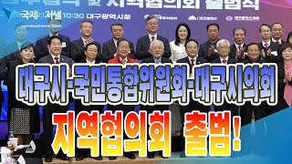 국민통합 증진을 위한 대구시   국민통합위원회 대구광역시의회 지역협의회 출범식