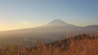 足柄峠(誓いの丘公園、金太郎富士見ラインビュースポット)日没から夜景のHDRタイムラプス