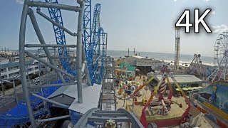 Wild Waves front seat on-ride 4K POV Playland's Castaway Cove