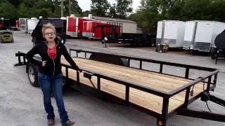 Utility Trailer 6.4 X 18 Tandem Dove 3500lb Axles Review