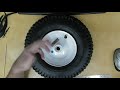 harbor freight 13” pneumatic tire with hub review item 37767