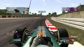 F1 2011 - Suzuka Caterham race hotlap