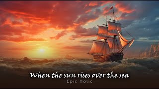 When the sun rises over the sea | Uplifting Orchestral Music | Sad Fantasy Epic