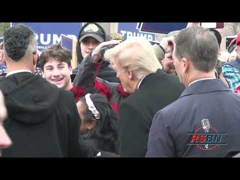 WATCH: President Donald J. Trump Visits Londonderry, NH Polling Location - 1/23/2024