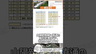 【ついに発表】JR東海2025年春ダイヤ改正解説【JR東海】【ゆっくり解説】#Shorts