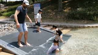 香川県まんのう公園に行ってきました。遊べる場所がいっぱいで、１日いても足りないくらい広くて緑いっぱいの気持ちいい公園でした。