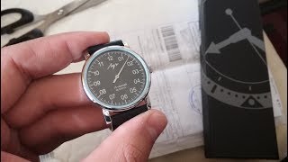 Unboxing Luch one hand mechanical watch