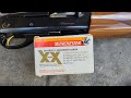 1980's Winchester Double X 15 Pellet 00 Buck Pattern Test W/ Remington 11-87 & Stock Full Choke