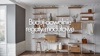 Jeden z najciekawszych regałów modułowych na rynku - MOEBE Shelving System.