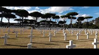 CIMITERO AMERICANO DI NETTUNO - ROMA 🇮🇹🇺🇸🇺🇸