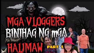 VLOGGERS P!NATAY AT BINIHAG NG MGA HALIMAW SA GUBAT#aswang #aswangrealstory #scary  #halimaw