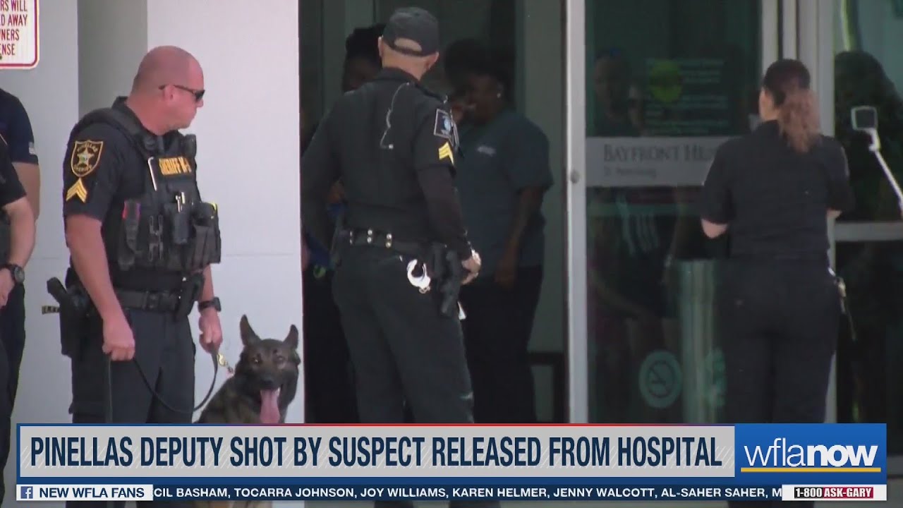 Pinellas Deputy Shot 3 Times Discharged From Hospital - YouTube