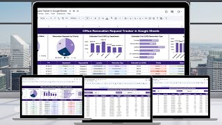 Office Renovation Request Tracker in Google Sheets
