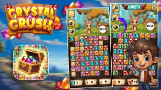 Crystal Crush || Construct 3 Game Template || Source code