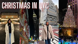 christmas in new york | Lé Cafe Louis Vuitton, rockettes, herald square, columbia university, + etc