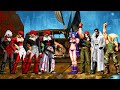 【KOF Mugen】Orochi Iori Team vs Army Commando Team 🔥 Intense AI Fight