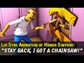 I GOT A CHAINSAW (The Simpsons Movie) | 3D Animation