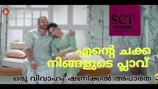 എന്റെ ചക്ക, നിങ്ങളുടെ പ്ലാവ് 😂| Jayaram and Malavika Jayaram | Malayalam Troll | Visakh Edits | SCT