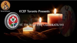 KCEF Toronto - St. Thomas Day Celebrations - Day 2