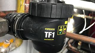 Filtro magnetite Fernox TF1, Come montare e pulire il filtro magnetite, How to instal the Filter.