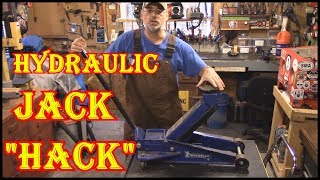 HOW TO FIX A JACK THAT WON'T STAY UP - TRY THIS HACK