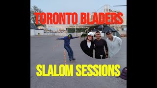 #OntarioPlace Showstopper: Toronto's #Slalom #Rollerbladers Session