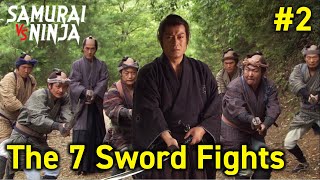The 7 sword fights  Full Episode 2 | SAMURAI VS NINJA | English Sub