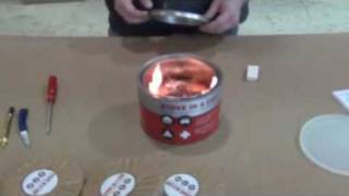 Stove in a Can Demo - Safecastle