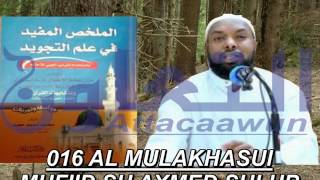 016 AL MULAKHASUL MUFIID SH AXMED SULUB