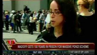 Instant Reaction - Madoff Gets 150 Years - Bloomberg