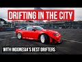 Drifting in the Middle of Jakarta w/ Indonesia's Best Pro Drifters