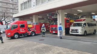 大阪市消防局阿倍野消防署　朝点検