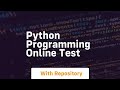 python programming online test