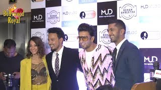 Ranveer Singh, Kriti, Kalki, Dia Mirza At Makeup Designory With Photographer Rohan Shrestha Part-1