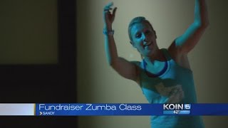 Zumba workout fundraiser for Sandy woman