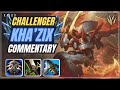 [Rank 1 Kha'zix] How to play Hard Early games on Kha'zix in Season 14 Jungle | Kaido