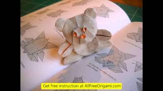 origami bear tutorial