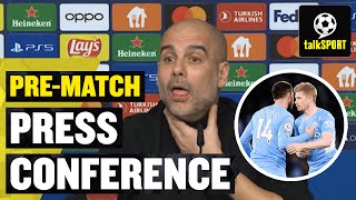 "Kevin and Laporte illness." Pep Guardiola's Pre-Match Press Conference |  RB Leipzig vs Man City