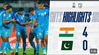 INDIA 4_0 PAKISTAN FULL HIGHLIGHTS  🏆 GAMEPLAY CHAMPION