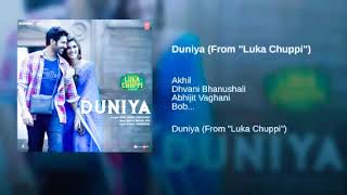 Duniya : Full Song Kartik & Kriti / lukka chuppi / Akhil & Dhvani