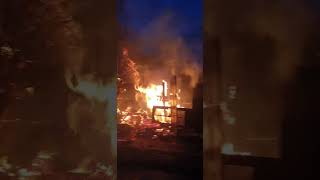 local arsonist strikes again