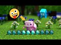 Foolish Axolotl Cute Anime compilation🤣 Minecraft 3D shorts Animation SET