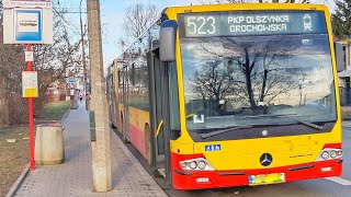 WARSZAWA 523 BUS: STARE BEMOWO - PKP OLSZTYNKA GROCHOWSKA - STARE BEMOWO