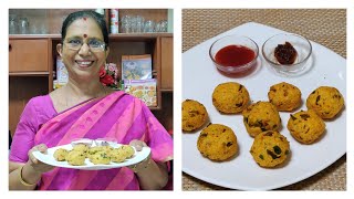 பட்டணம்  பக்கோடா - தமிழ் நாட்டு பாரம்பரிய உணவு - Pattanam pakoda - In Tamil - Mallika Badrinath