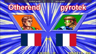 Windjammers / Flying Power Disc - Otherend vs pyrotek