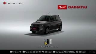 Gran Turismo 4 - Daihatsu Car List HD PS2 Gameplay